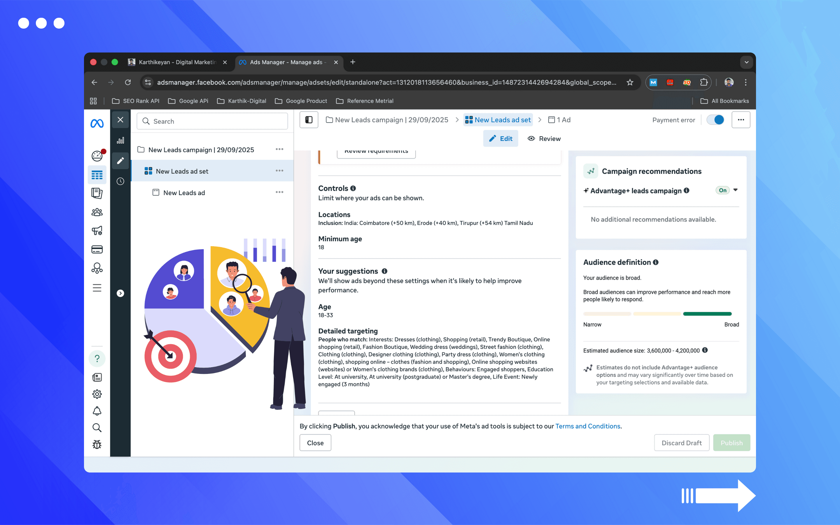 Audience Targeting Dashboard – SIRO’S MIRAKI Meta Ads